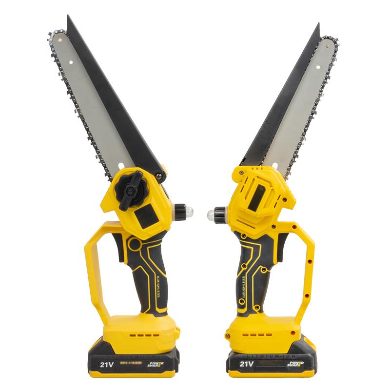 21V Power-Tool Chain Saw Lithium-Ion Cordless Woodworking Tool Kit Brush Cutter Power Tool