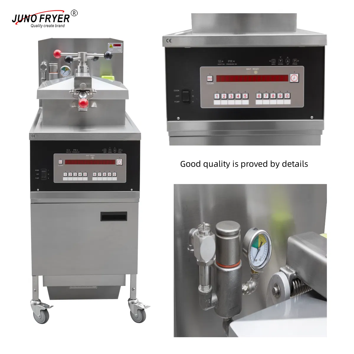 Electric Gas Pressure Fryer for Crispy Fried Goodness