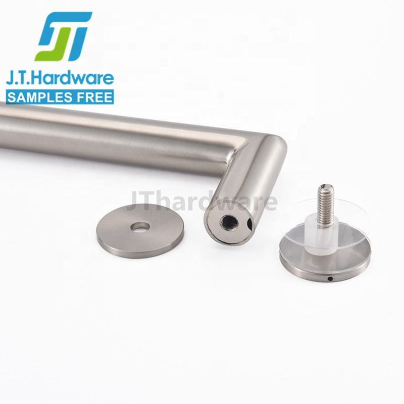CE Round Tubing Mitered Corners Brass Combination Sets Pull Handle Towel Bar