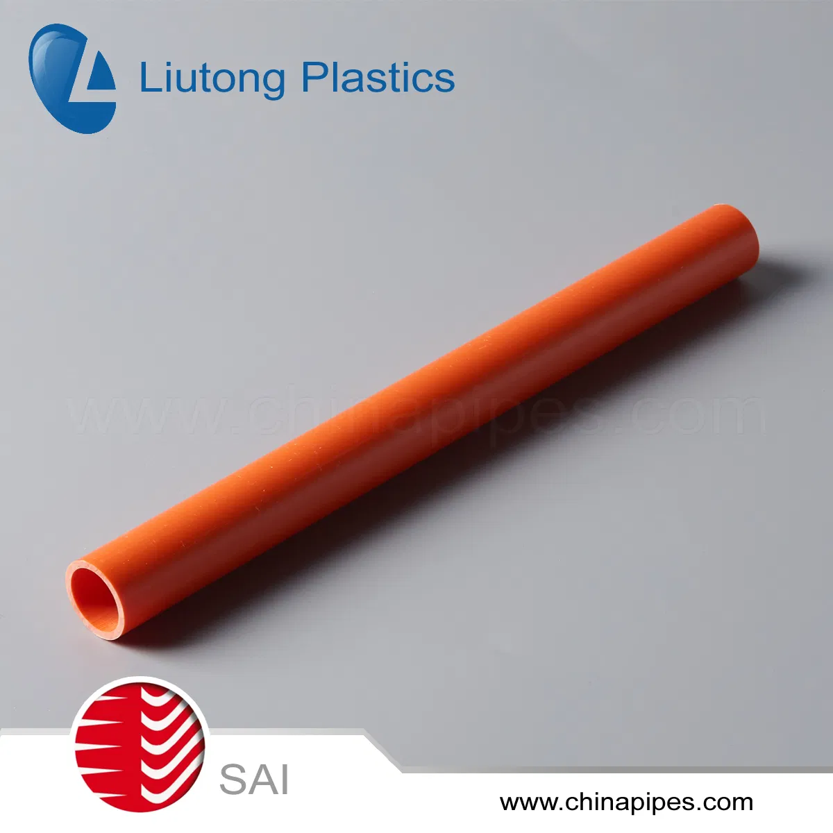 Heavy Duty Orange UPVC Electrical Conduit with Socket
