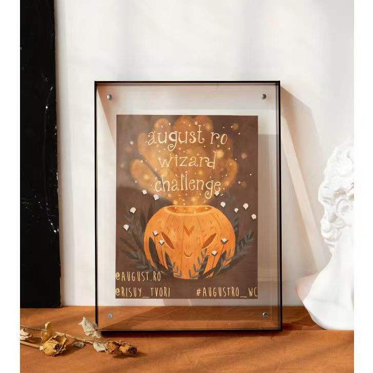 Bestselling New Products Minimalist Modern Sleek Desktop Acrylic Photo Frame for Wedding Photo Display