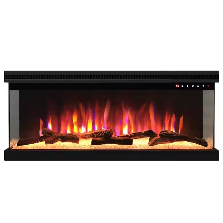New Fashion Type Home Appliance 3 Sided Electric Fireplace for Living Use