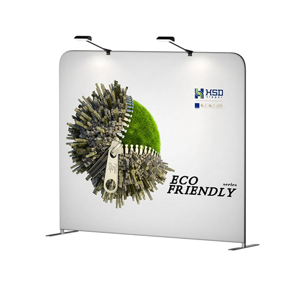 Tension Fabric Display Backdrop Pop up Banner Stand for Exhibition Advertising