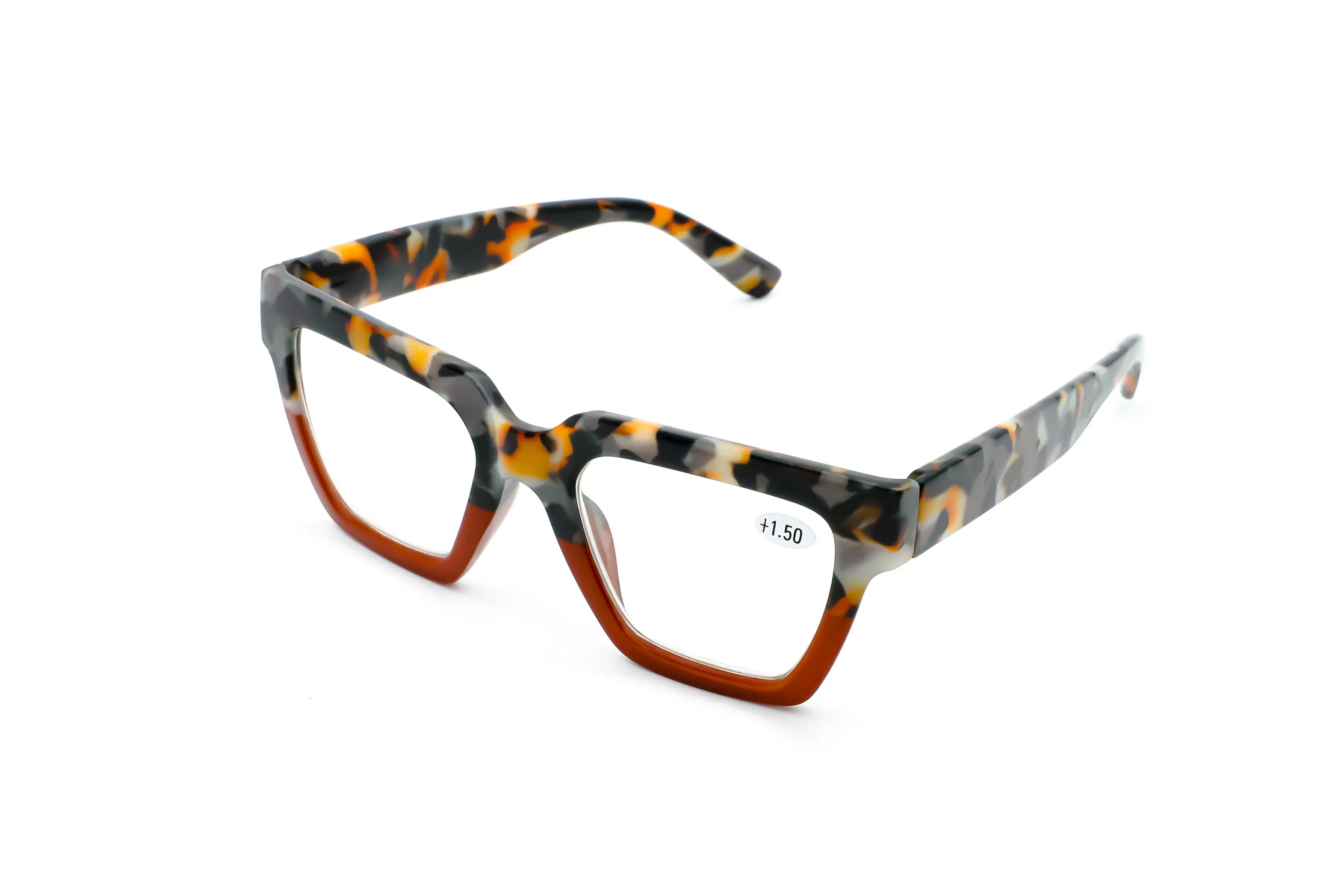 Retro-Inspired Square Light Fashion Reading Glasses for Trendsetters