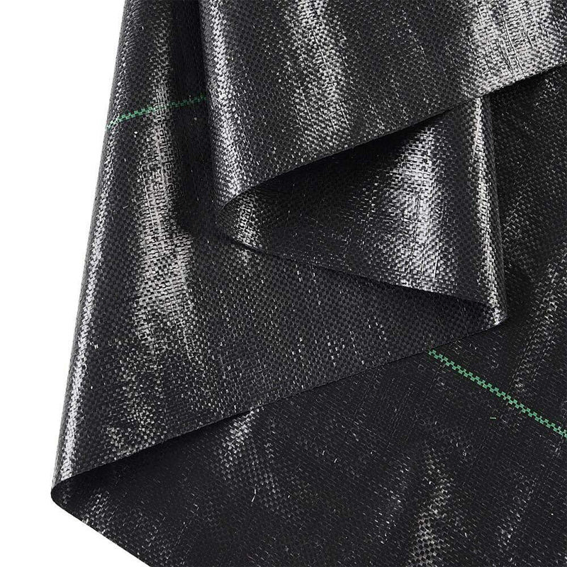 UV PP Woven Geotextile Fabric Prevent Weeds Garden Planting Layout Ultraviolet-Proof Woven Fabric