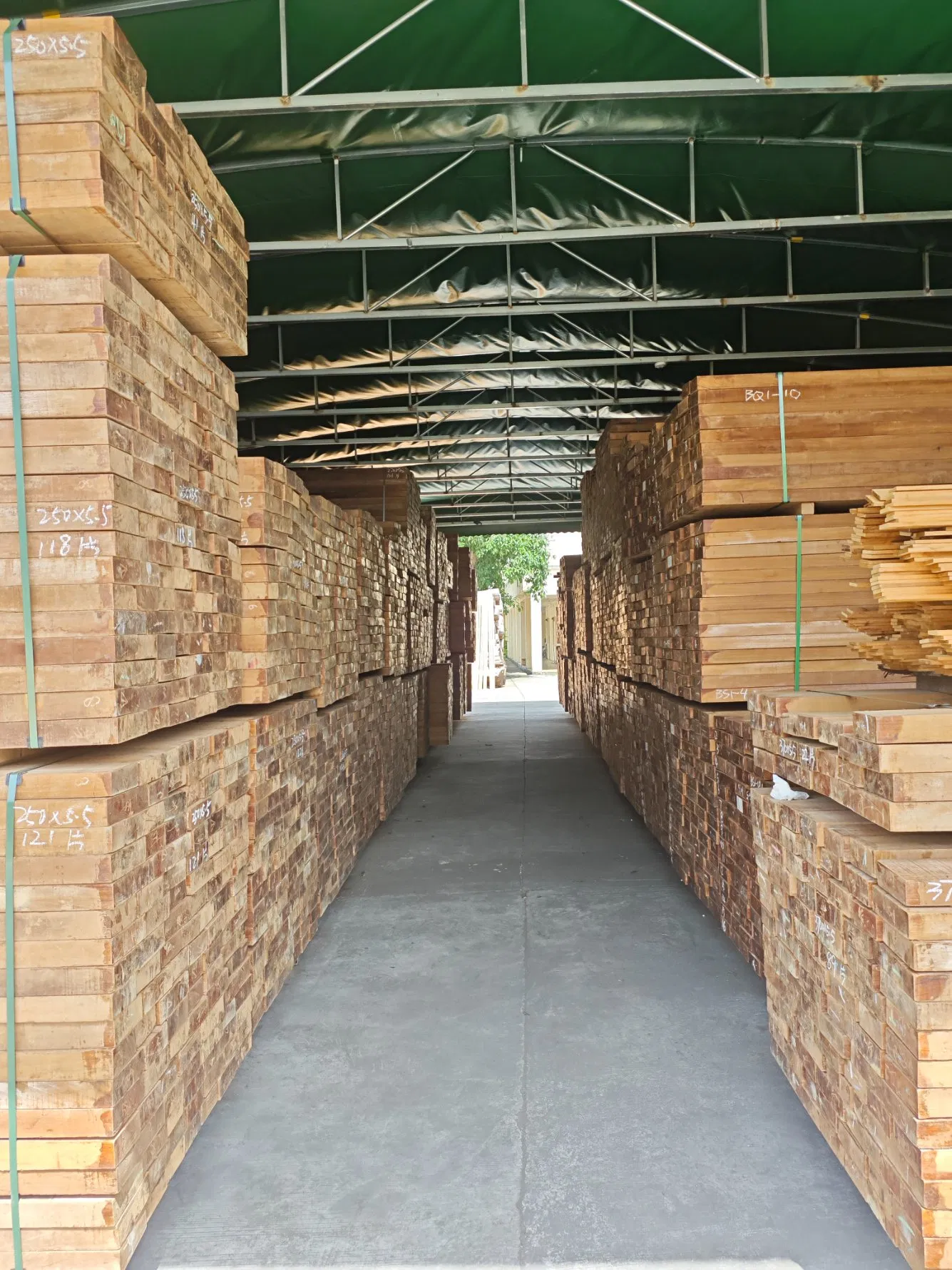 New Arrive Durable Burma Teak Lumber for Furniture