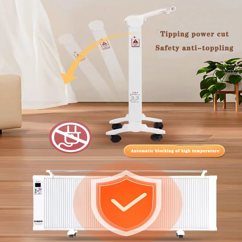 Manufacturer Wholesale Fashion 1688 Remote Control Electric Room Heater Wall Panel Heaters Infrared Heating Heater 2000W