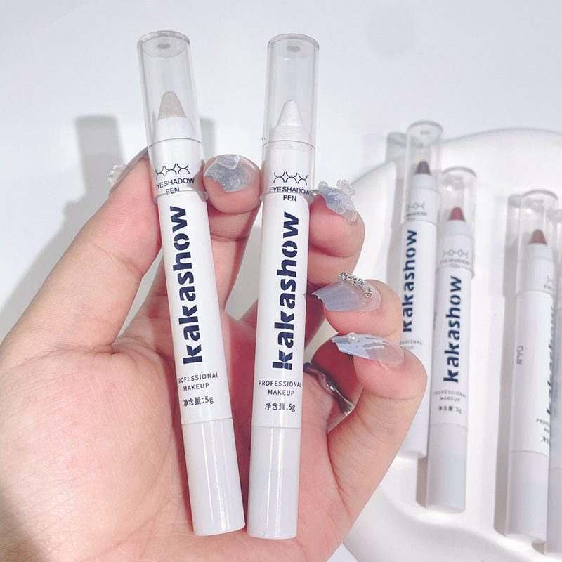 7 Color Eye Brightening Pearlescent Matte Waterproof Eyeshadow Lying Silkworm Highlighter Pen