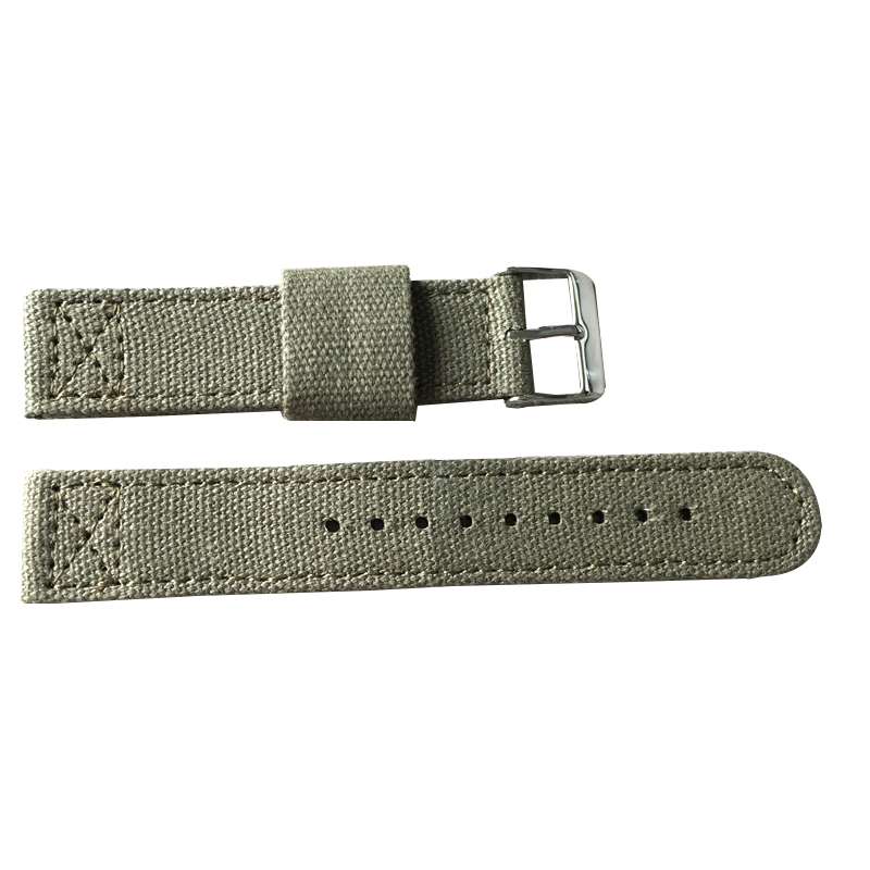 Custom High-Quality Fabric Canvas Replacement Watch Band