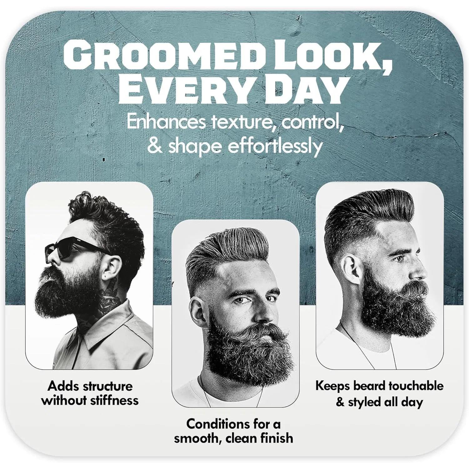 Affordable Beard Balm Easy Application Delivers Long-Lasting Density