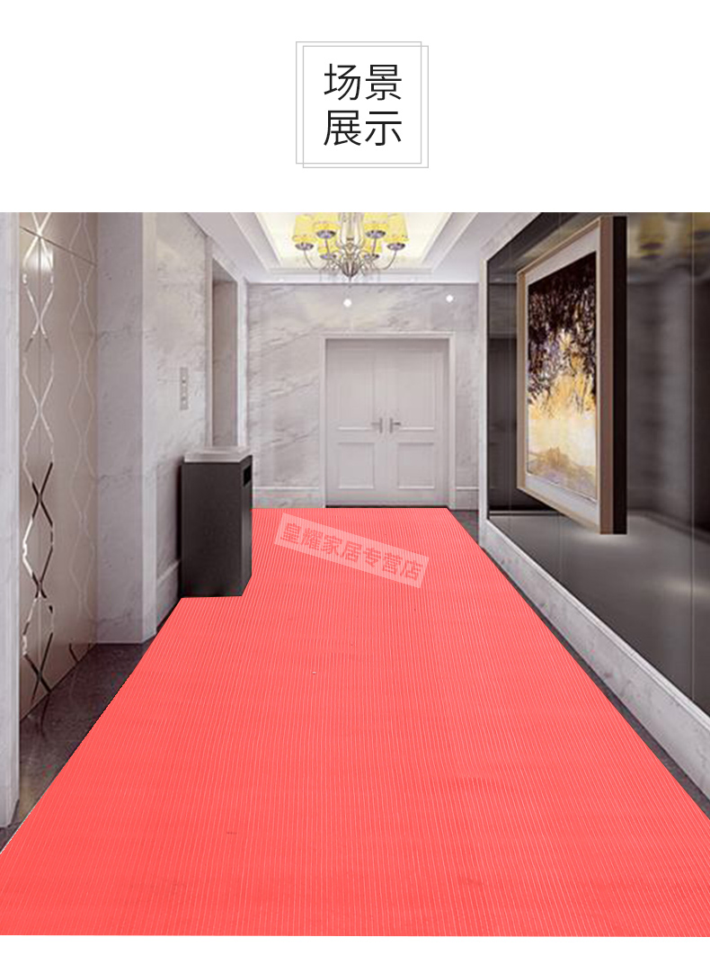 China Factory Direct Supply Popular Sales Double/Zebra Color Wash Room/Swimming Pool Use PVC S/Z Mesh Snake Mat in Rolls for Kitchen
