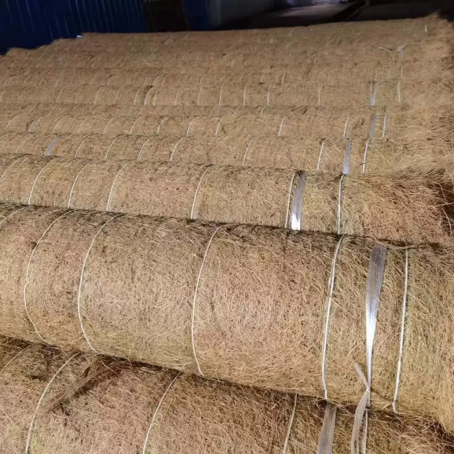 Ecological Coconut Fiber Blanket Stabilizes Slope/Greening Protection/Reclamation Flood/Prevention Plant Mat