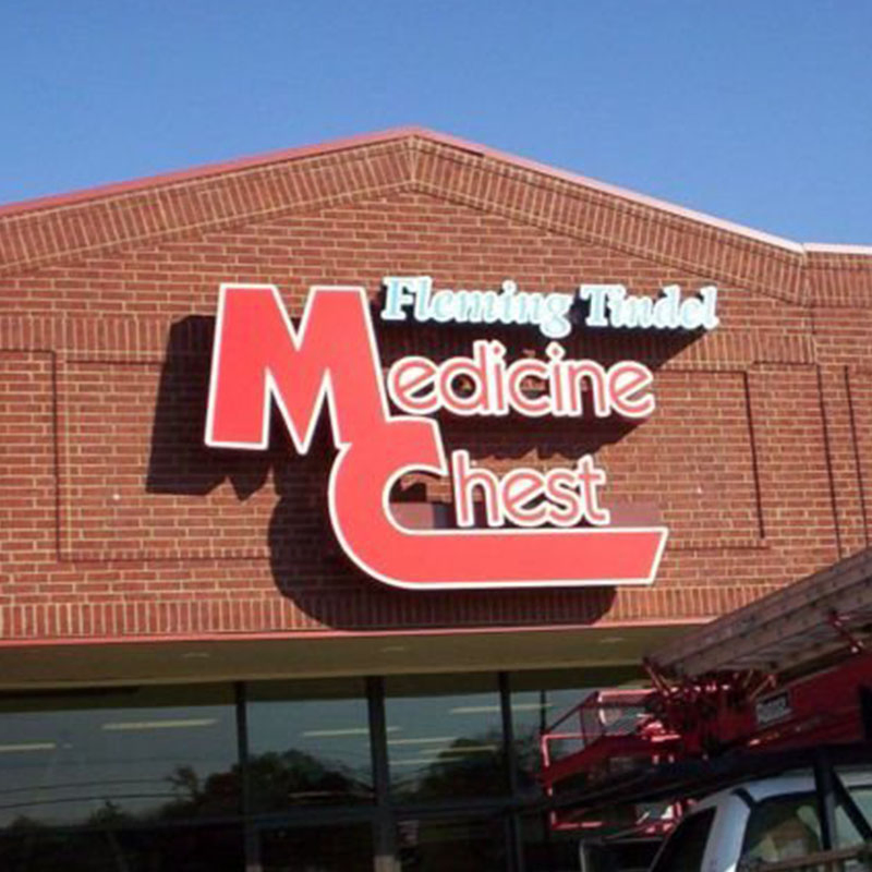 3D Illuminated LED Light Channel Letter Sign Electronic Signs