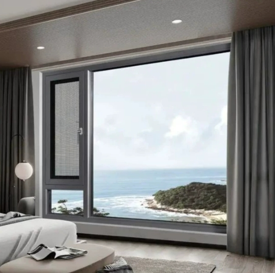 Metal Window, Aluminum Alloy Frame, Household Floor-to-Ceiling Window