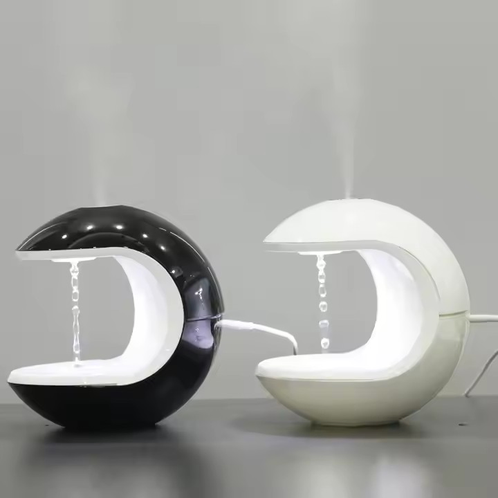 Cool Mist Water Quiet Floating Water Anti Gravity Water Drop Humidifier Illusion Humidifiers