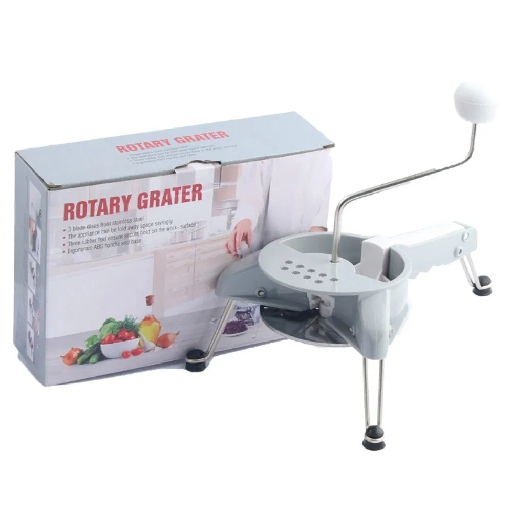 Ротационная тёрка-измельчитель из нержавеющей стали с 3 лезвиями