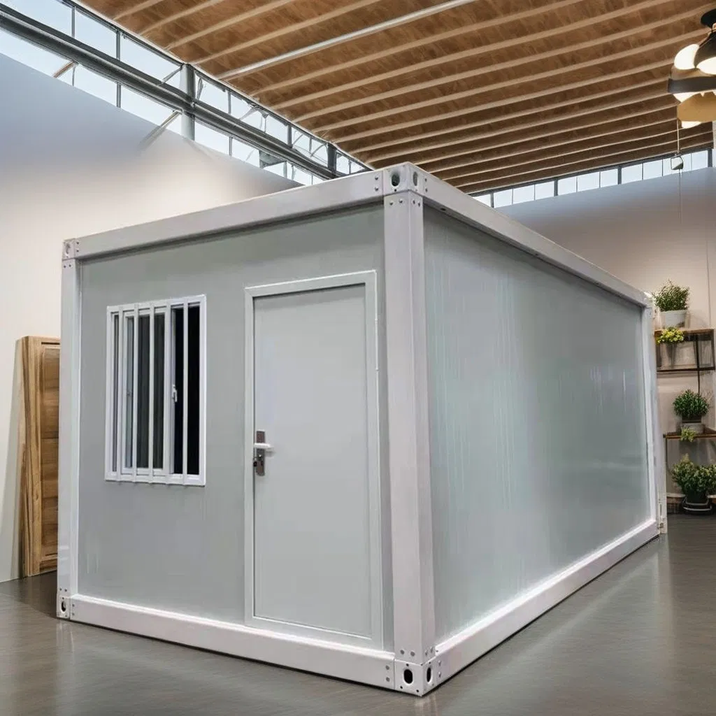 Prefabricated 2 Story Prefab Container Home 20FT 40FT Prefab Metal Container House Housing