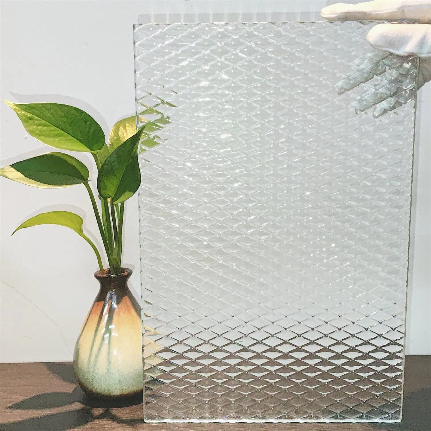 Fused Pattern Glass for Door Sailling Door Home Decorative