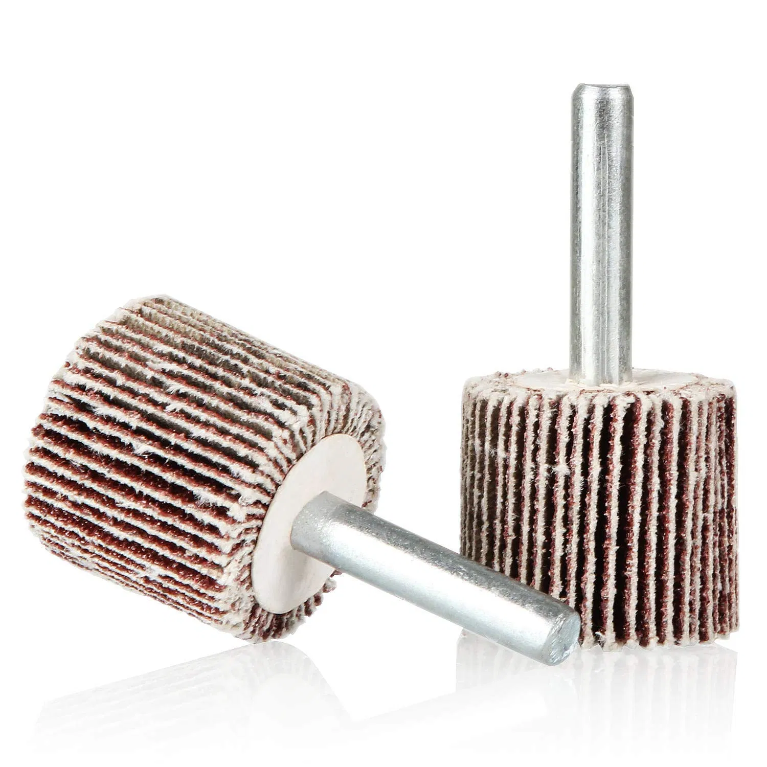 Aluminium Oxide Abrasive Flap Wheel with Shaft for Metal