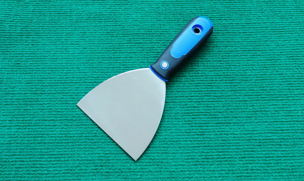 Wood Handle High Carbon Steel Putty Knife Thickened Cleaning Spatula Scraping Putty Trowel Paint