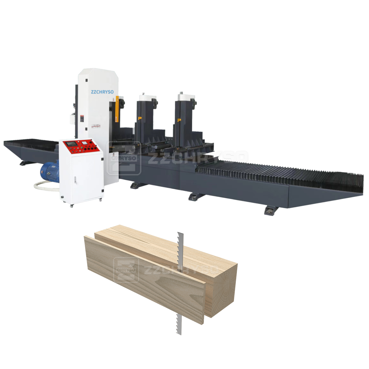 Ленточная пила по дереву вертикальная стандартная