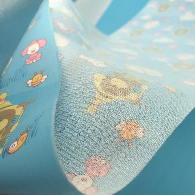 Customized Knitted and Brushed Hook and Loop Frontal Tape for Baby Diaper