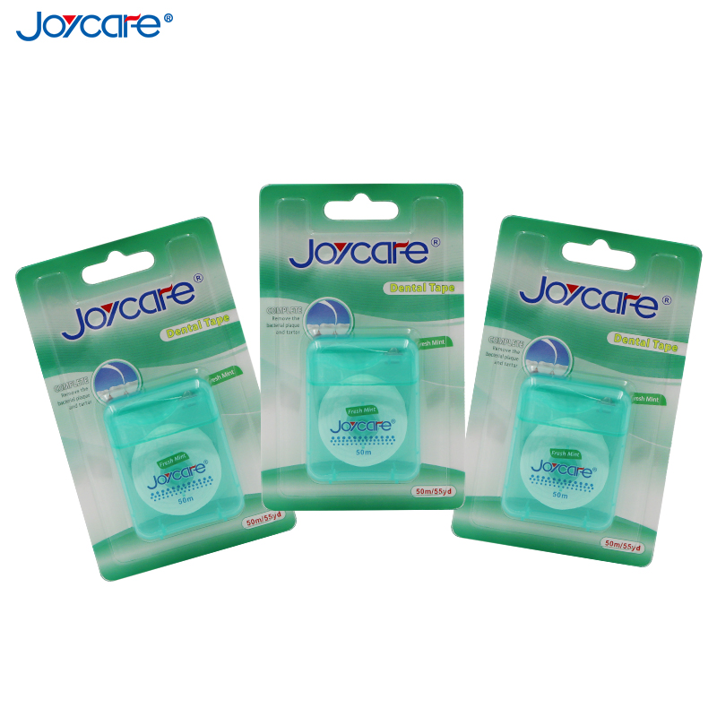 Mint/Original Waxed Mint PTFE Dental Floss Easy Slide Dental Flosser