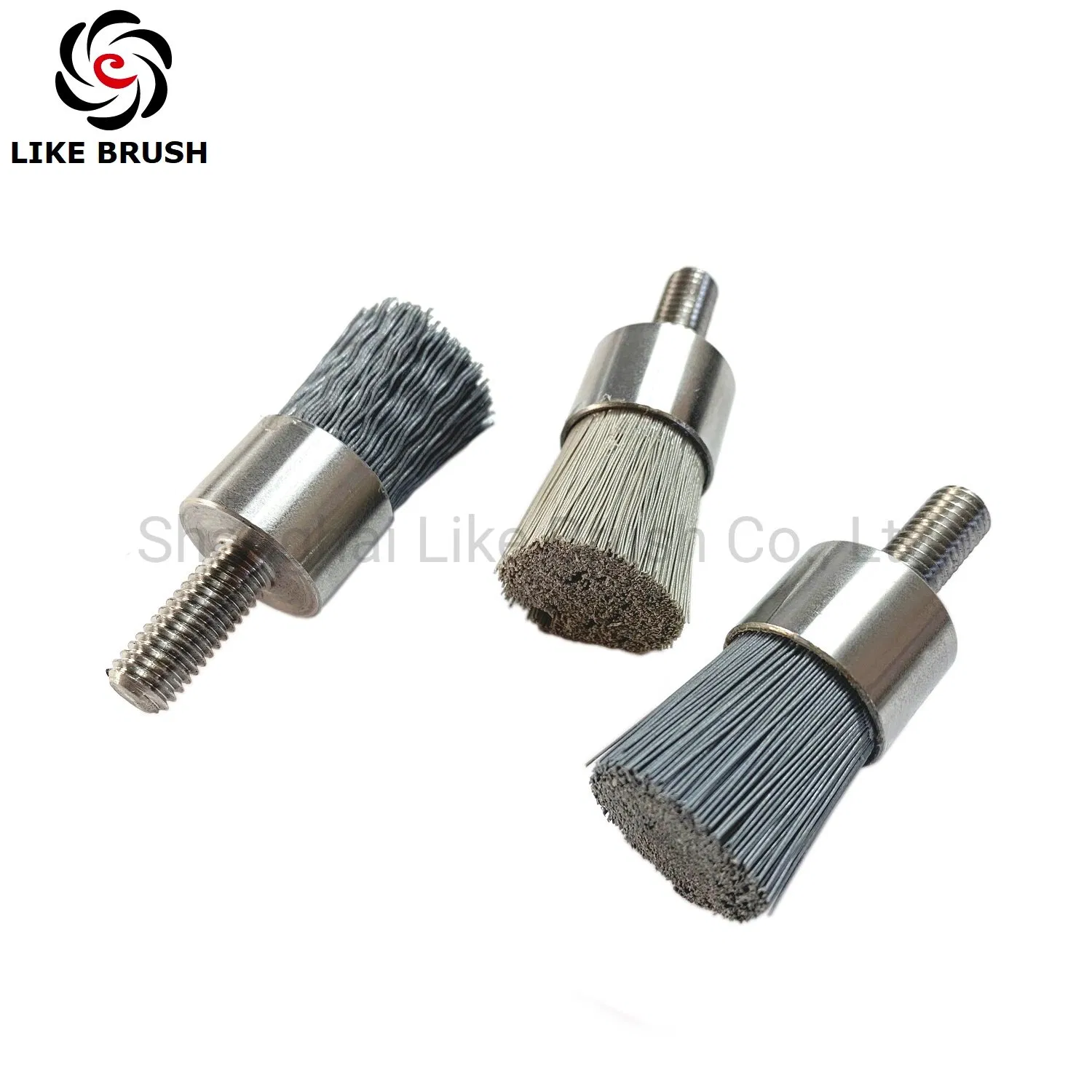 320 Grit Crimped Silicon Carbide Abrasive Nylon Pencil Brushes