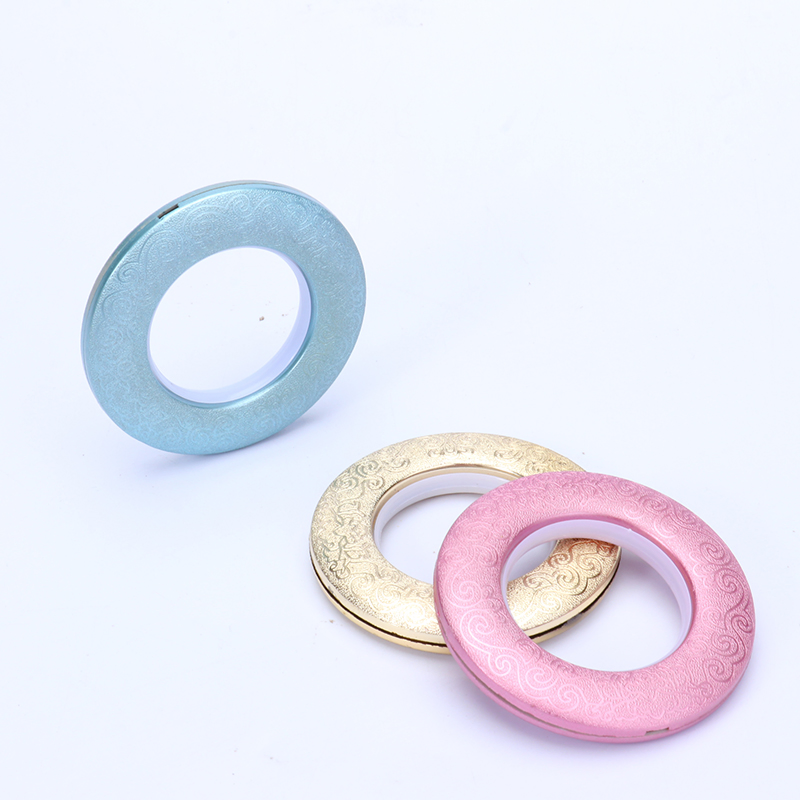 Wholesale Production Plastic Eyelet Curtains Wear Resistant and Durable Round Curtain Ring Eyelet