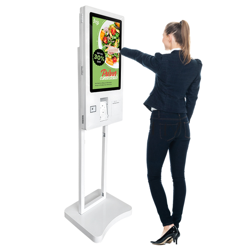 Streamlined Self-Service Kiosk with Ordering and Payment Features