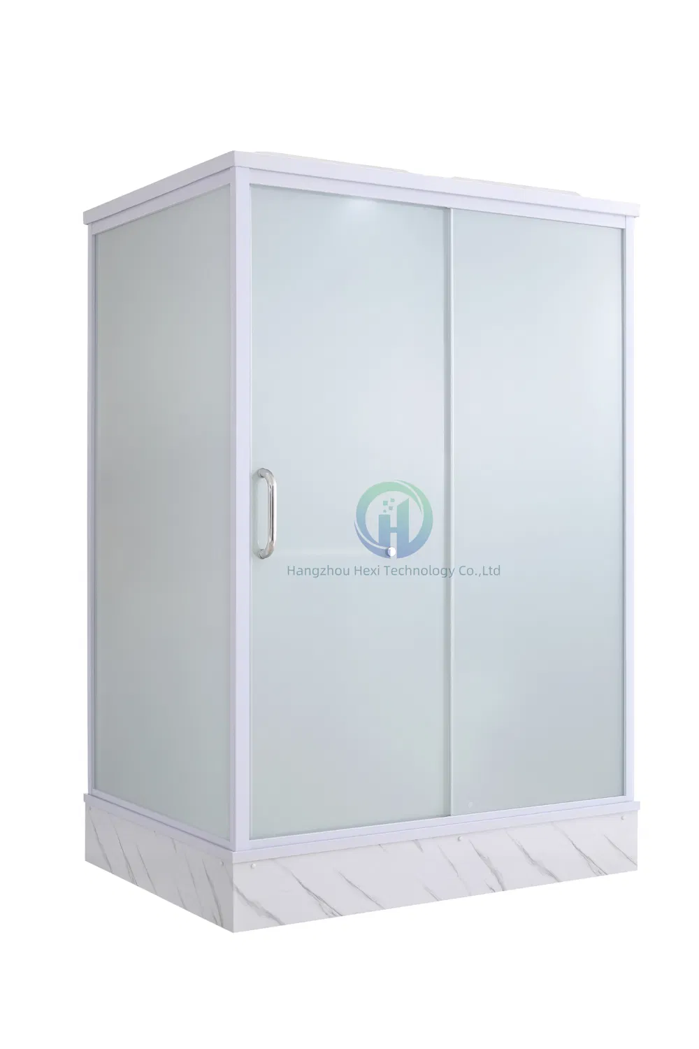 Complete Shower Unit Prefabricated Portable Glass Door Hotel Building Design Modular Luxury Prefab Bathroom Pod with