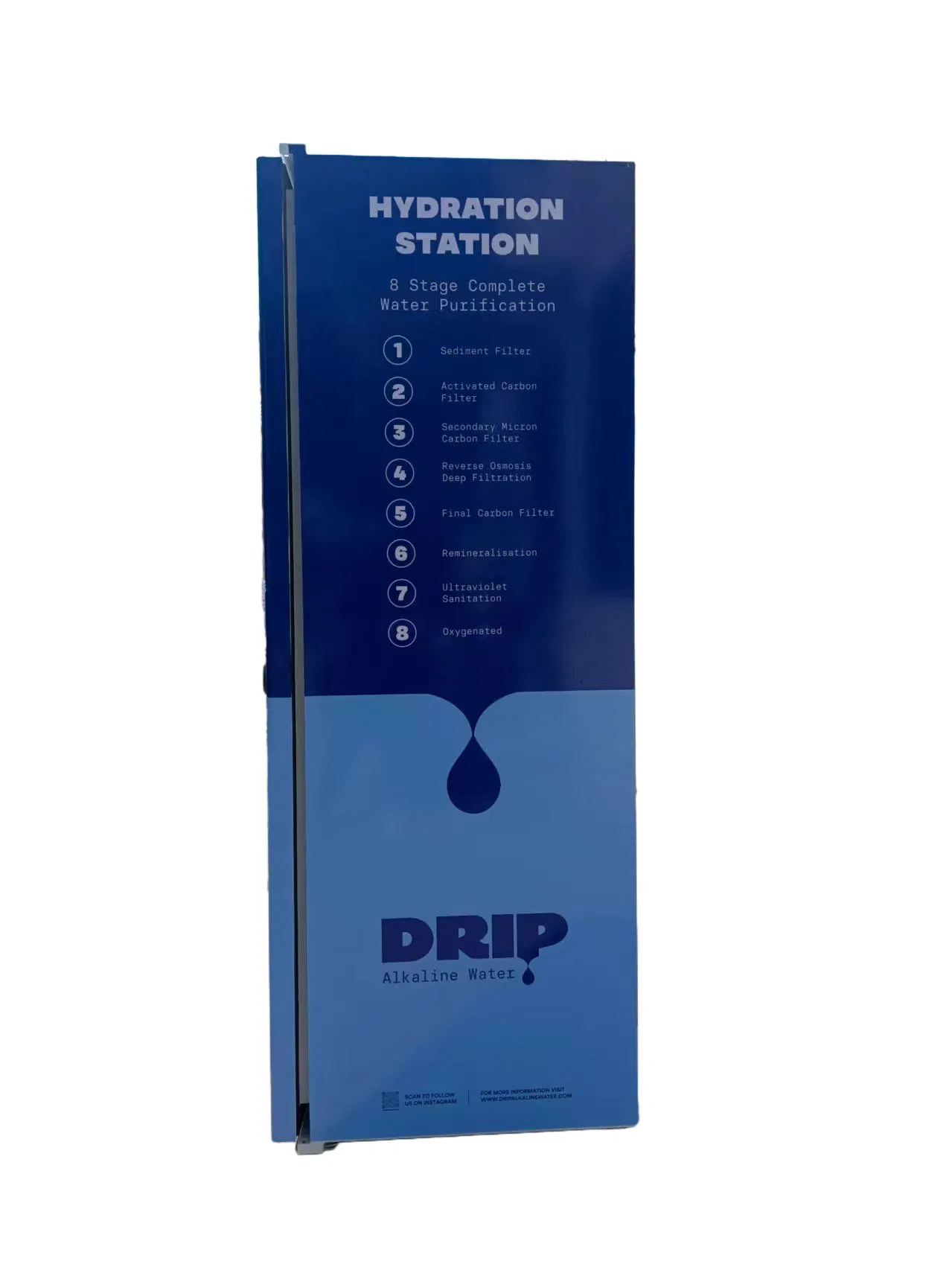 Reverse Osmosis Purified Drinking Vending Machine
