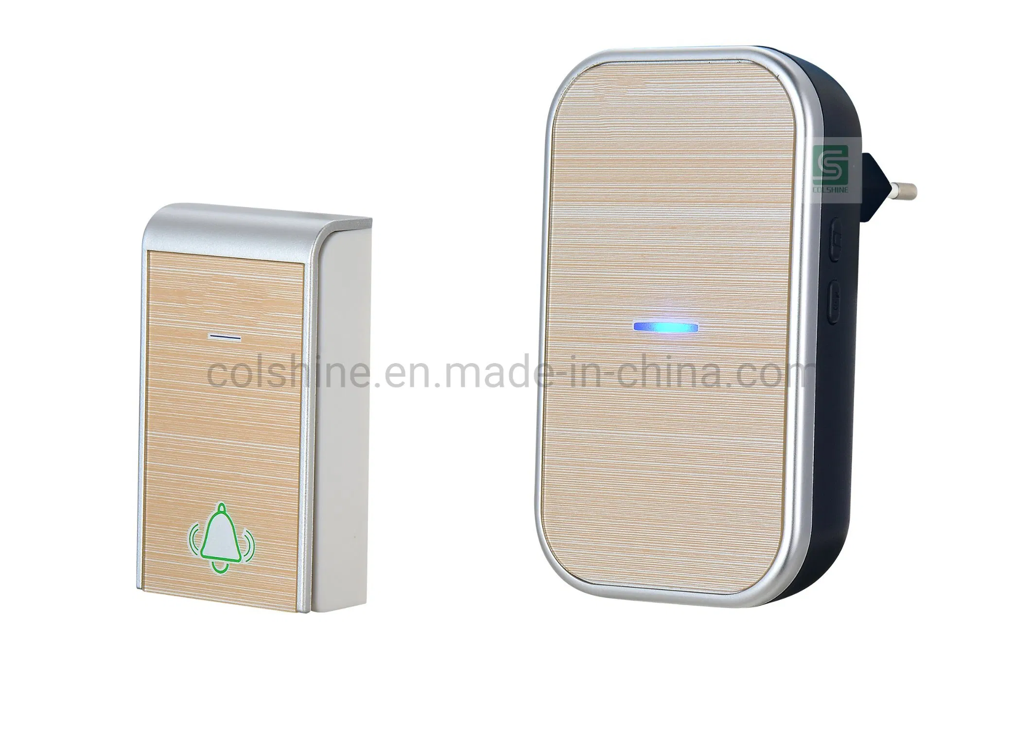 AC Acrylic Digital/Portable Wireless Doorbell