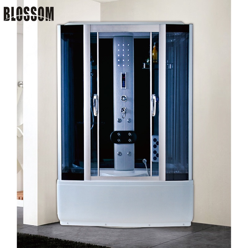 Bathroom Glass Comptuterized Cabin House Enclosure Steam Shower with Ozone