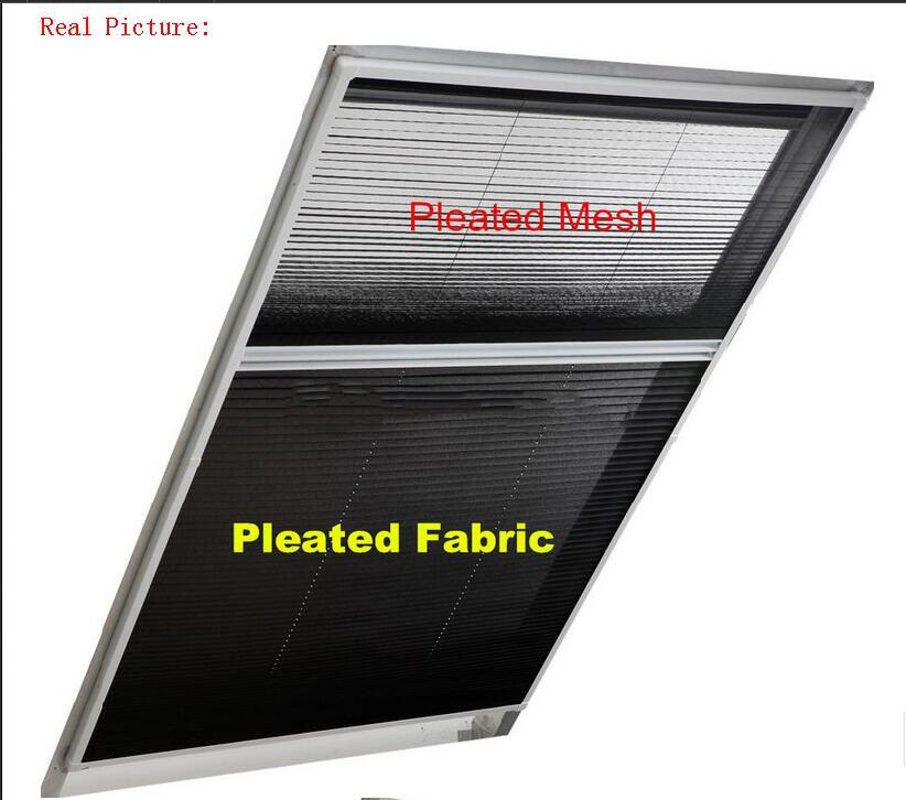 Vertical Opening Pattern and Nylon Screen Netting Material RV Skylight