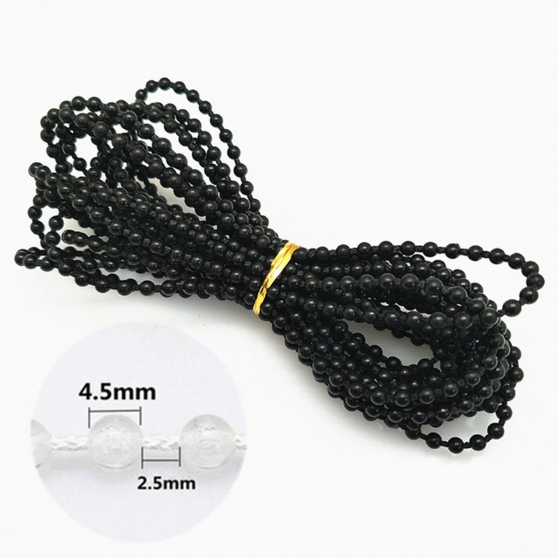 Wholesale POM Plastic Bead Chain Durable Plastic Ball Chain for Blinds