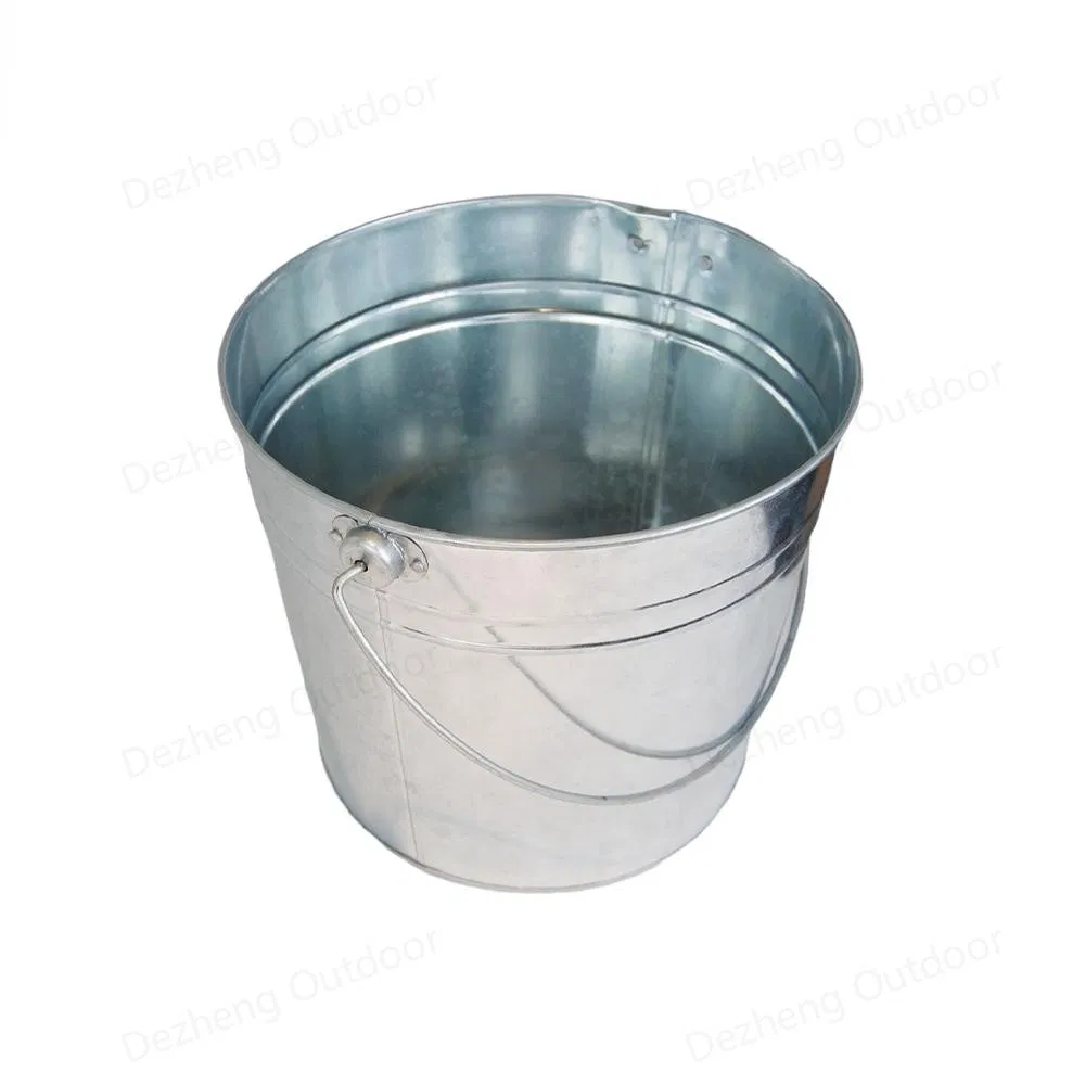 Stackable Garden Flower Pot Metal Outdoor Planter