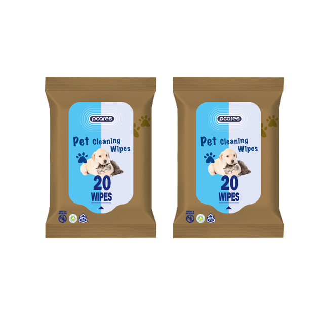 Pet Teeth Cleaning Finger Wipes Pet Gloves Wipes