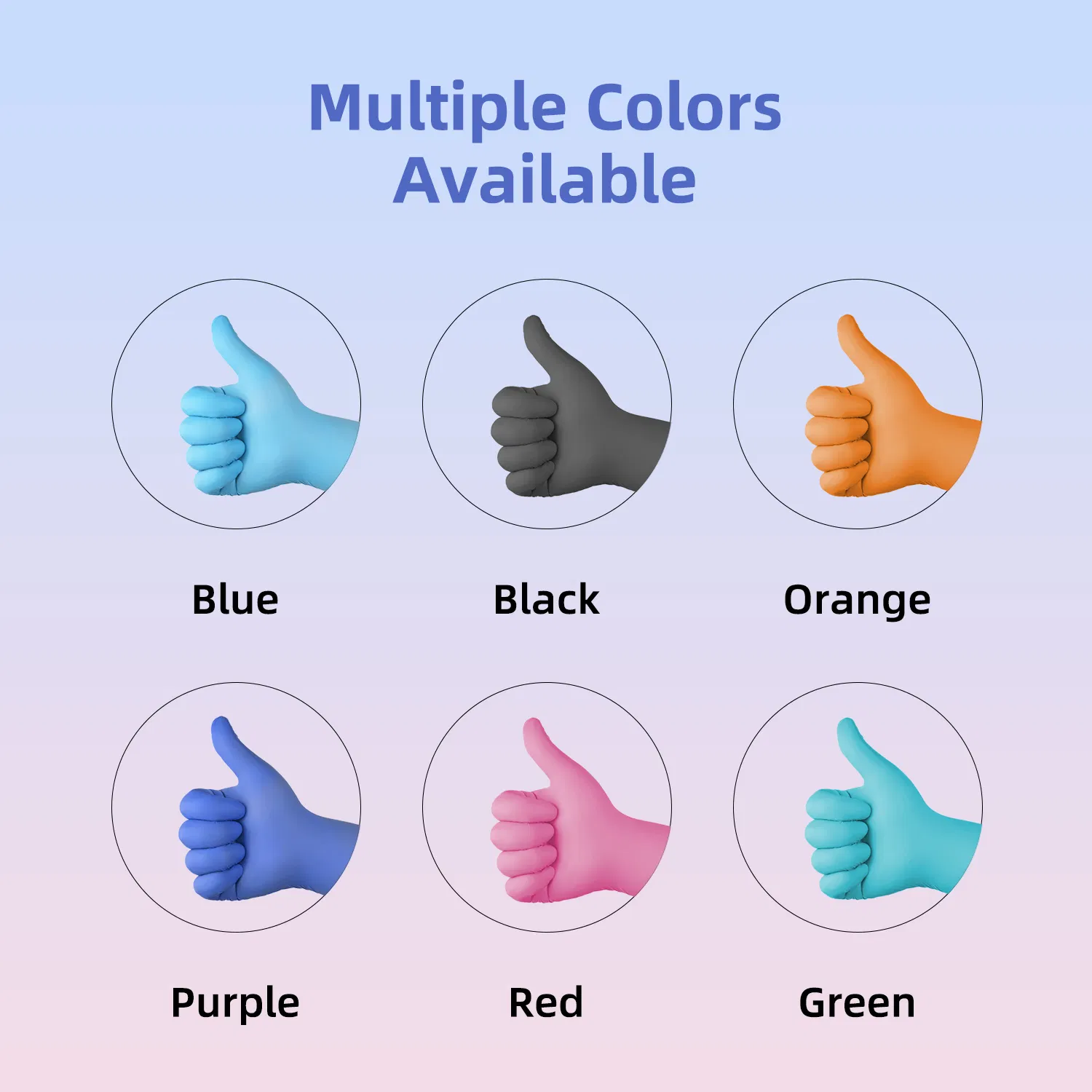 Blue Nitrile Gloves Clear Disposable Sale White Latex Gloves