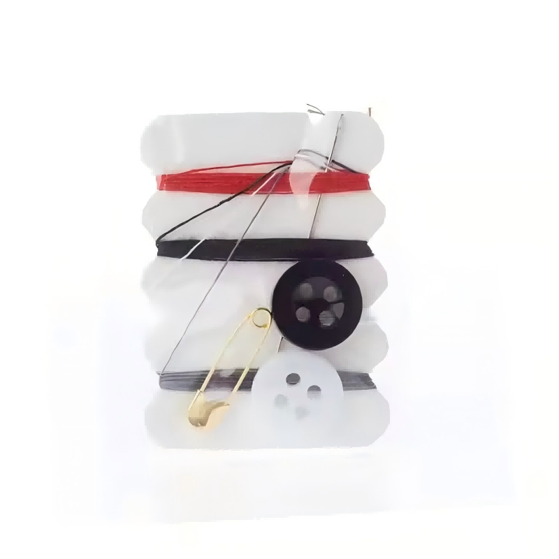 Mini Cheap Disposable Hotel Sewing Kit with Needle Thread Sewing Accessories
