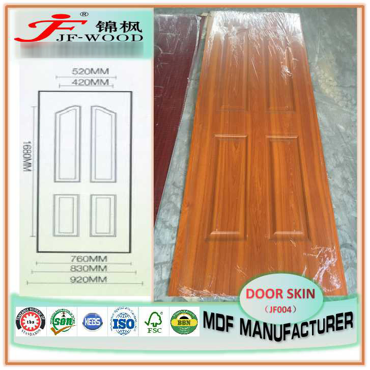 Veneer or Melamine Faced Doorskin
