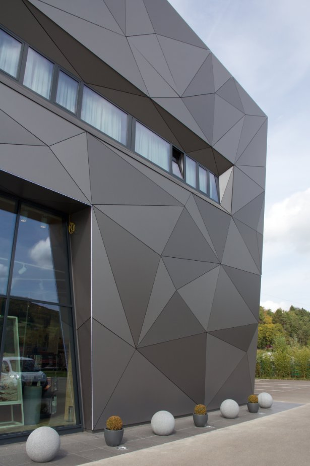 Decor Wall Composite 1.2mm Corrugated High Quality Outdoor Topbright Aluminum Panel