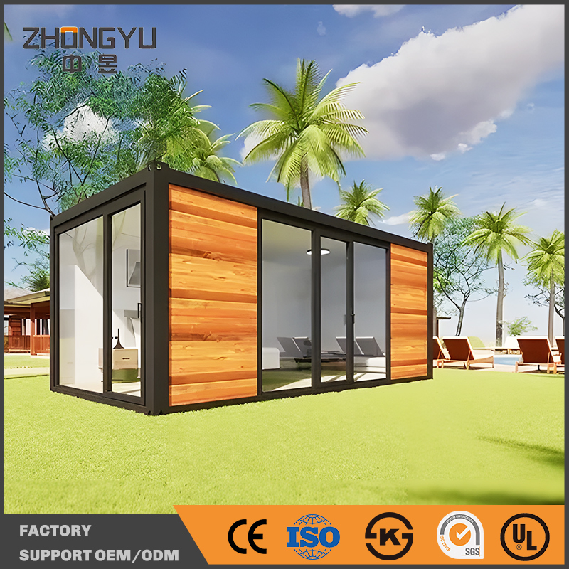 Support Video Installation Family Tiny Portable House Modular Homes with High Quality 20FT