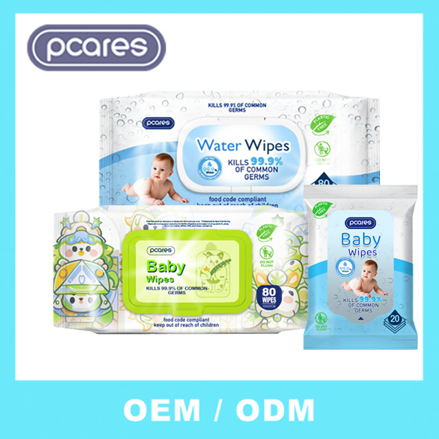 Hypoallergenic Aqua Baby Wipes for Pure Water & Non-Toxic Formula