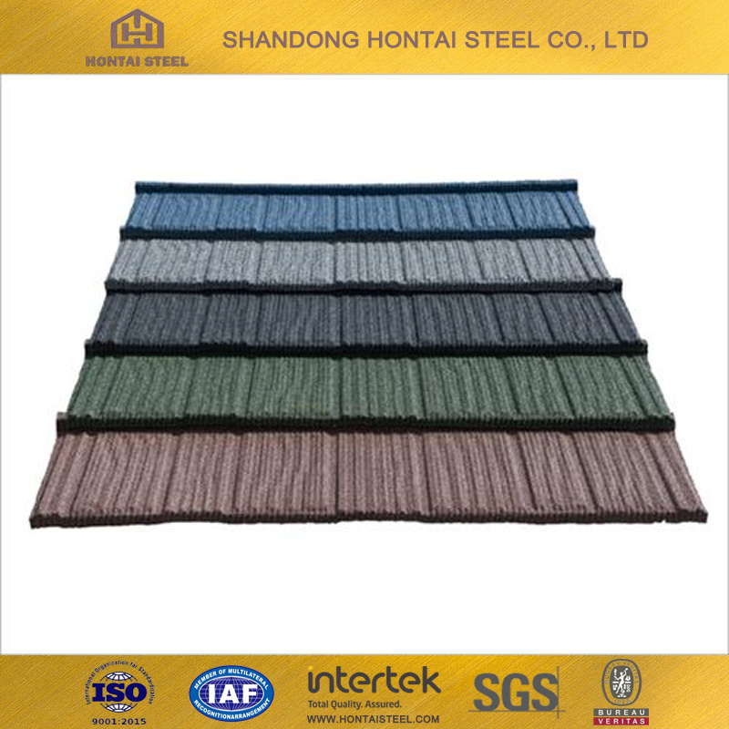 0.3mm Az120g Steel Panel Roofing Color Stone Coated Metal Roof Tiles Building Material Roofing Sheet