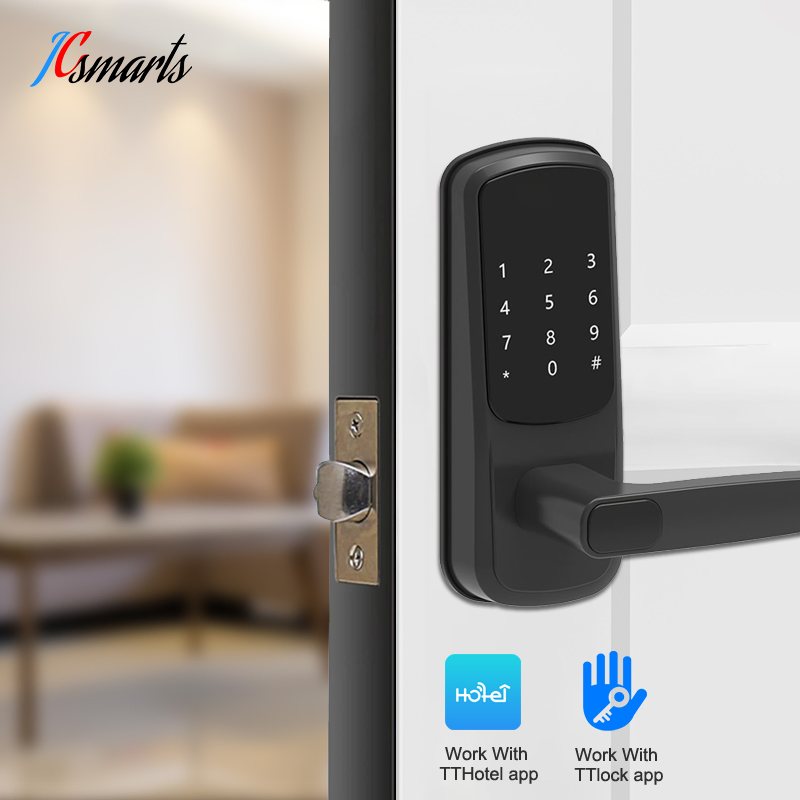 Tthotel Online Cloud Bluetooth Knob Door Lock for Wooden Door