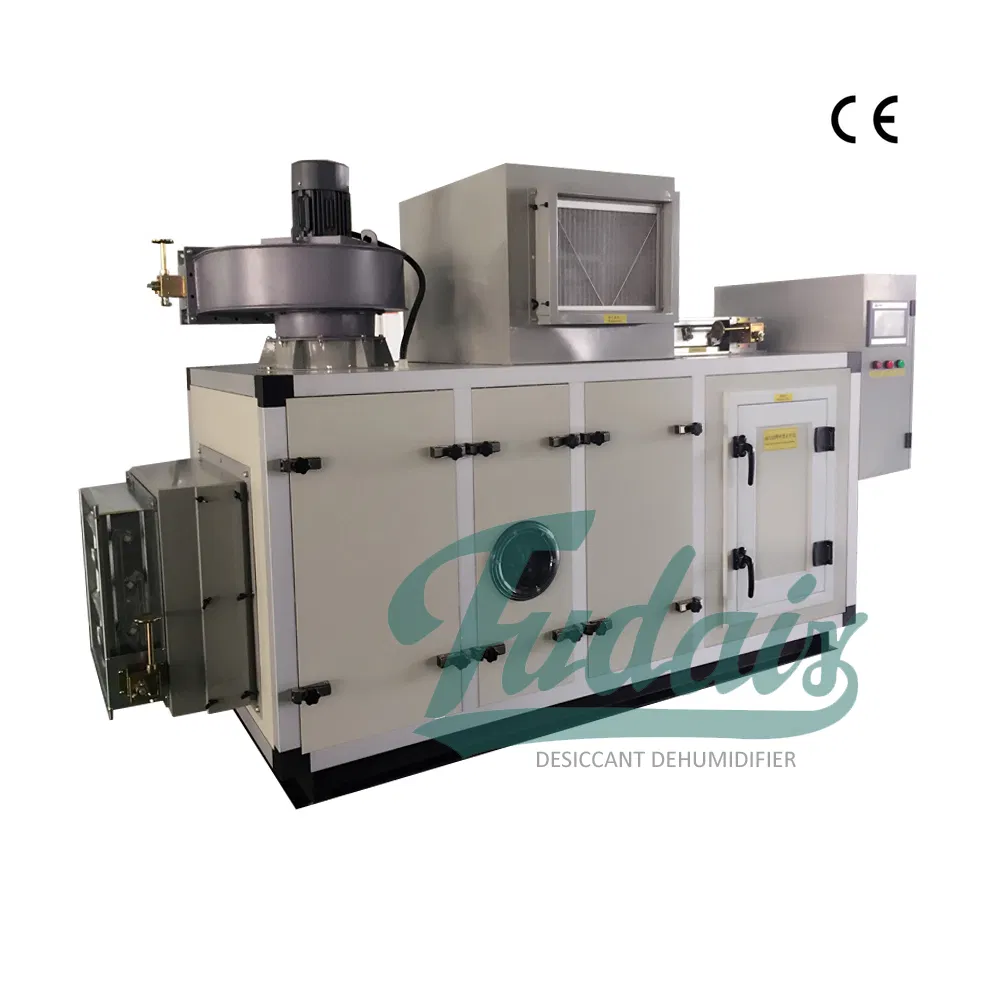 Zcs-3000 Adsorption Dehumidifier Desiccant Rotor Dehumidifier for Low Humidity Level