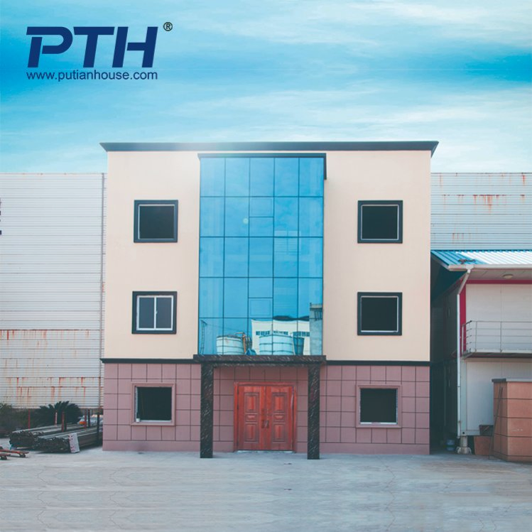 3-Floor Residential Building with Prefab Light Steel Framing and Alc Panel