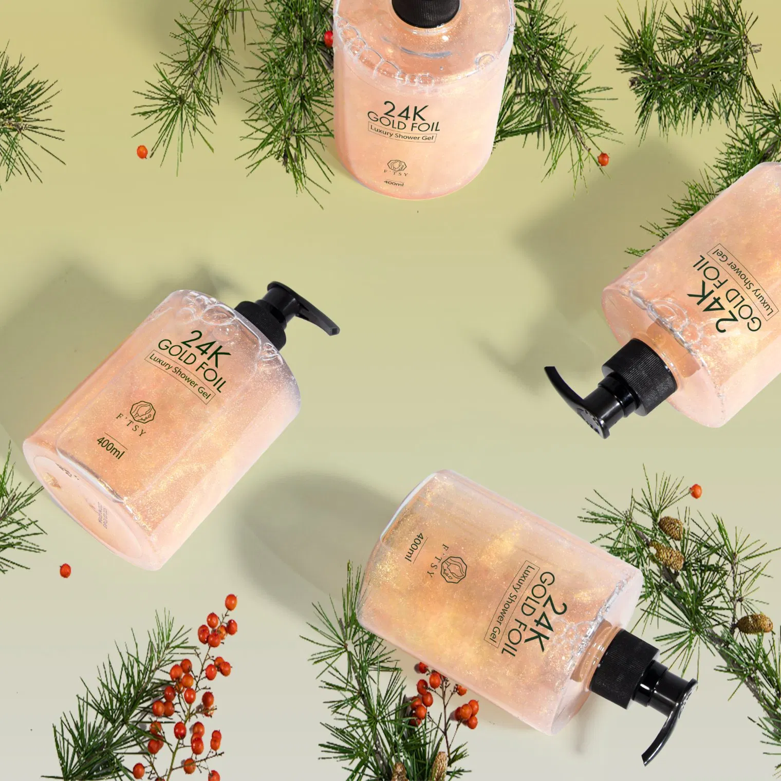 Custom Logo Cleansing & Firming Body Wash for All Skin Types