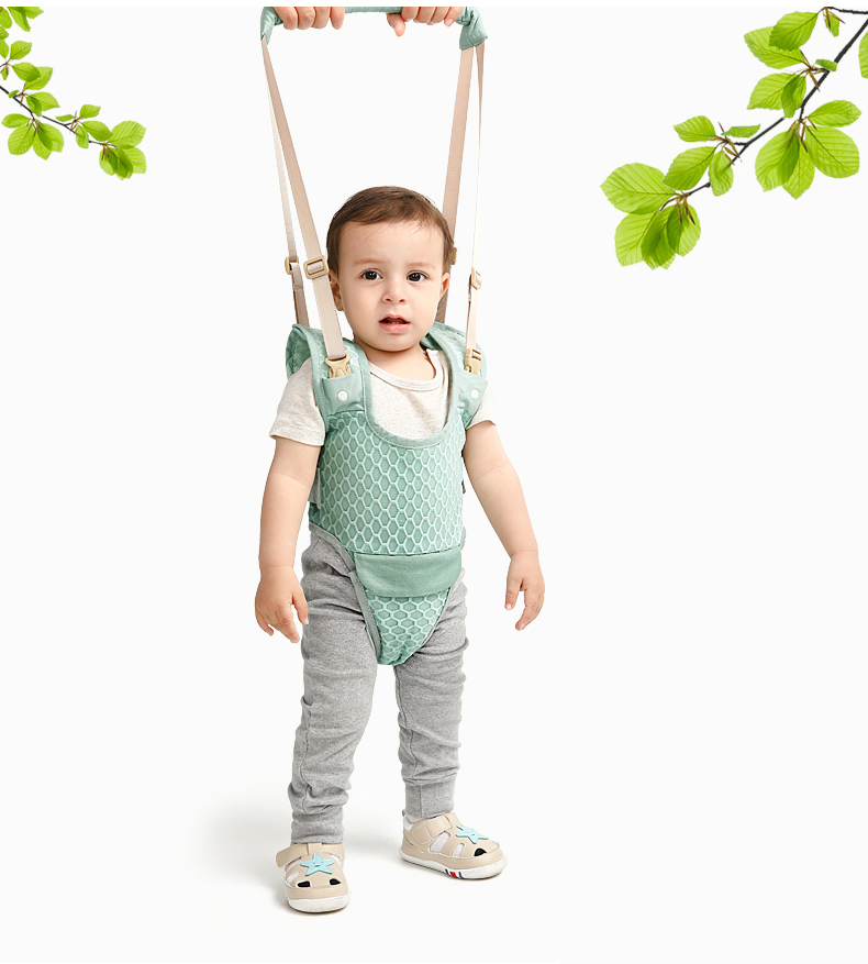 Handheld Baby Walking Assistant Harness Adjustable Kids Walking Learning Belt